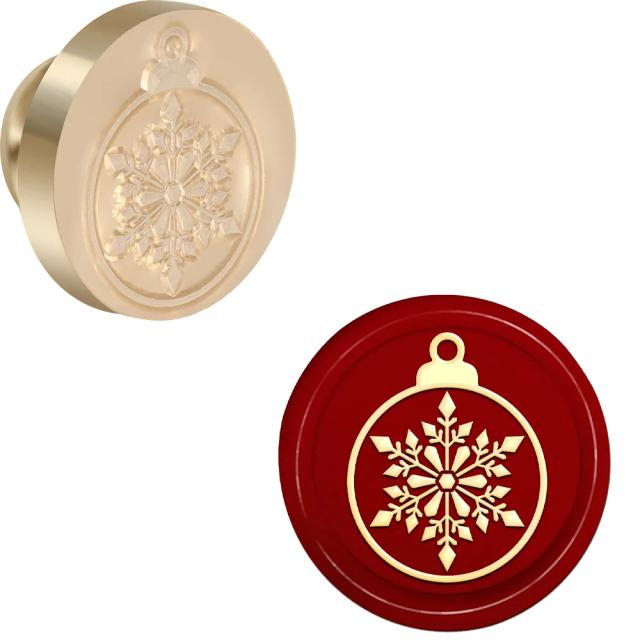 Selo de Cera Decorativo para Envelopes e Convites: Lua, Olho, Flor, Rosa, Floco de Neve e Raposa para 2024