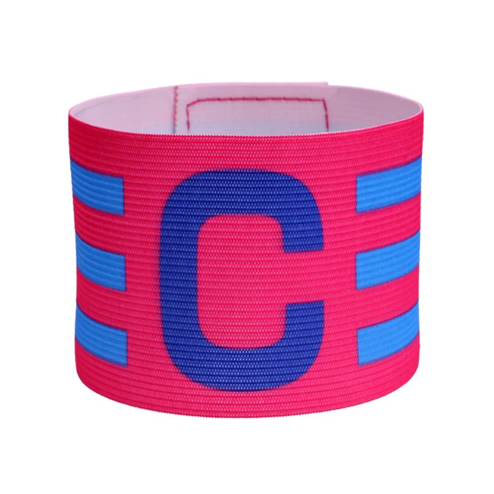 Elastic Soccer Captain Armband, braçadeira ajustável, jogador de futebol, esportes Capitão C Arm Band para jovens adultos - Image 1