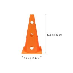 Futebol Cones De Treinamento De Flexibilidade, Obstáculos Oco Out, Marcador Cones, Equipamento De Treinamento, Sinal Pólo, 5Pcs - Image 6