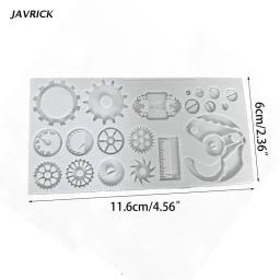 Molde de silicone steampunk calor-resistente molde fondant sugarcraft moldes para argila - Image 6