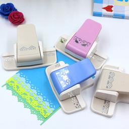 Edger borda artesanato perfurador diamante flores perfurador florescer quadrados para presente projetos diy papel artesanato cartão fazendo scrapbooking - Image 1