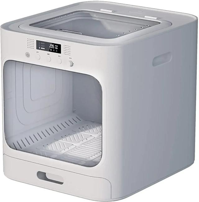 Secador de Pelos para Pets ATUBAN: Caixa de Secagem Automática Silenciosa com Vento Natural