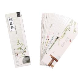 30 unidades multifuncional de papel delicado marcador de livro nota papel divisor de página escritório casa escola materiais de - Image 1