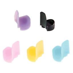 Soft Silicone Clarinete Oboe Polegar Almofada Descanso, Polegar Protetor para Instrumento de Sopros, 5 Cores, Pacote de 5 - Image 3