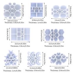 Resina epóxi molde silicone amor coração estrela lua molde artesanal pingente colar r3mc - Image 6