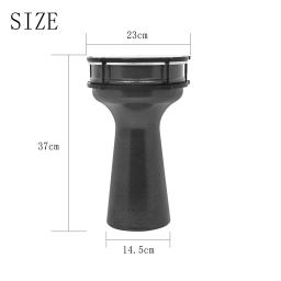 Tambor de metal portátil africano para crianças Djembe preto, tambor de mão, percussão profissional, bateria de instrumentos musicais, 8 in - Image 6