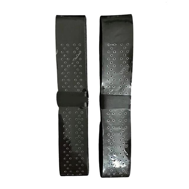 Apertos de Raquete para Tênis e Pickleball com Fita Antiderrapante e Absorvente de Suor - 1 Par de Fitas Adesivas para Alças