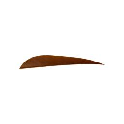 Ala Direita Turquia Pena para Tiro com Arco, Gota de Água Seta, DIY Caça Tiro, 4 '', 50 Pcs - Image 5