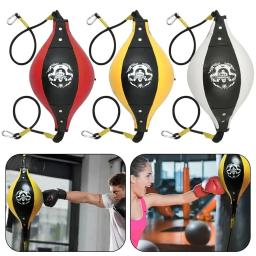 Saco De Perfuração De Boxe De Couro PU, Bola De Velocidade De Boxe, Saco De Soco, Inflável, Treinamento Duplo, Reflex - Image 5