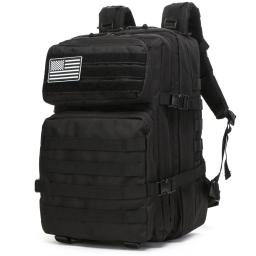 Mochila tática molle 25l/50l, bolsa ao ar livre para caminhadas, acampamento, trekking, caça, pesca, academia - Image 1