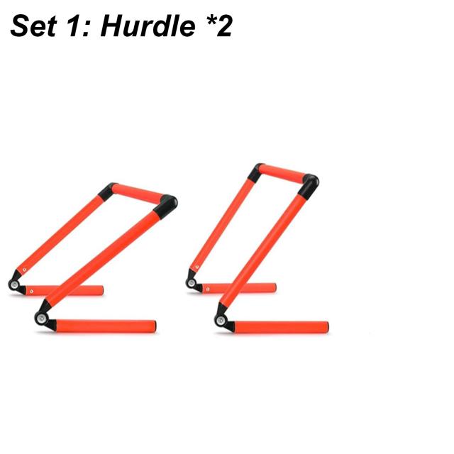 Ajuste sua Velocidade e Agilidade com Obstáculos Treinamento - Equipamentos de Fitness para Atletas de Futebol, Basquete e Atletismo em Alturas de 6", 9" e 12"