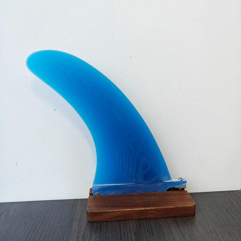 Monocromática Fibra De Vidro Surf Fsurfboard, Pinboard rígida, SUP Fins, 9 ", 10" - Image 1