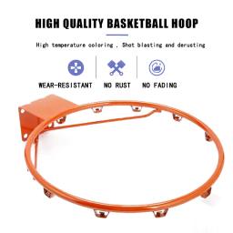 Basquete de basquete, sem perfuração, aro de basquete para crianças, padrão interno e externo, equipamento de treinamento para adultos, 35 45cm - Image 2
