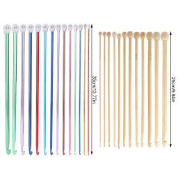 Alumínio multicolor tricô agulha, alumínio, 2.5mm-11mm, para tricô cachecol, camisola, camisola, tricô ferramenta - Image 2