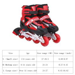 Patins unisex com camada tripla de vedação, tamanho ajustável, multi cor, seguro, durável, em linha, crianças, crianças, esportes - Image 6