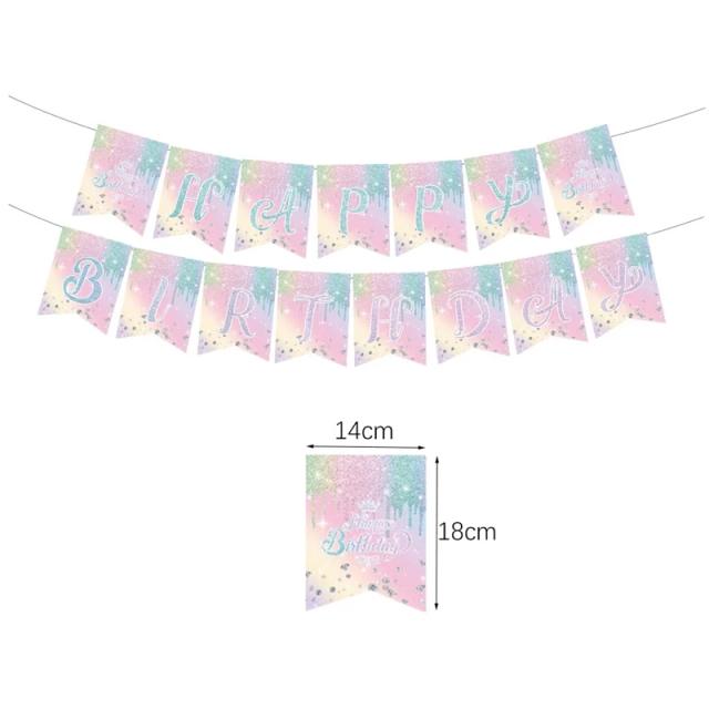 Conjunto de Utensílios Descartáveis de Festa Unicórnio: Placas e Copos para um Aniversário Mágico das Crianças e Chá de Bebê