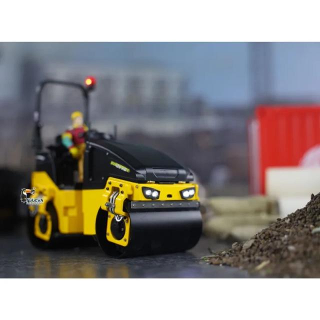 1/14 rc caminhão de rolo de estrada bom bw120ad caminhão de rolo de controle remoto st8 sistema de luz da bateria rtr rc brinquedos modelo para meninos presentes