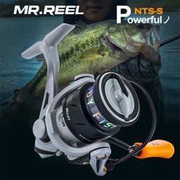 marca mr. carretel de pesca giratório, carretel de linha de liga rasa, braço de metal cnc, fiança dobrável, ajuste de arrasto dobrável, adequado para carretel de fundição - Image 4