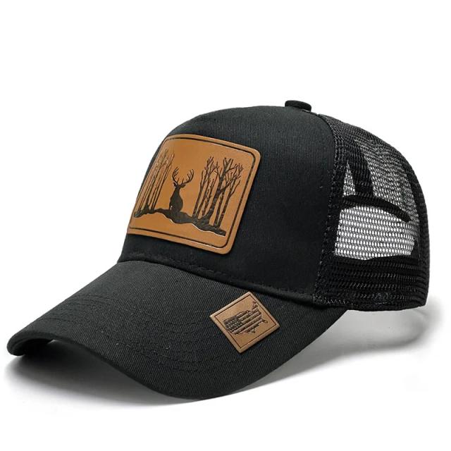 Bonés de Beisebol de Couro Luxuoso: Viseiras Esportivas e Chapéus Snapback para Estilo Masculino e Feminino