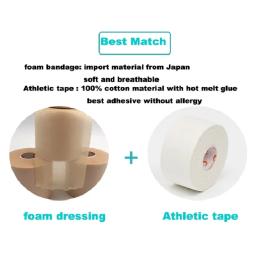 Ginásio Sports Protection Set, Fita Atlética, Protetor de pulso, PU Espuma Sob Envoltório, Alívio da dor fácil, Strap de boxe, 100% Algodão - Image 2
