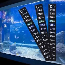 Stick-on Fish Tank Termômetro para Aquário, Uso Conveniente, Medição de Temperatura Adesivos, Controle de Temperatura - Image 2