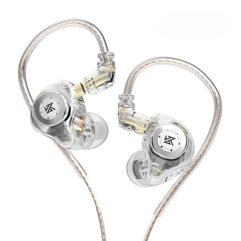 KZ EDX PRO Dynamic Drive Fones de ouvido HIFI Bass Music Fones de ouvido intra-auriculares com cancelamento de ruído Fones de ouvido para jogos com microfone KZ ZSN - Image 1