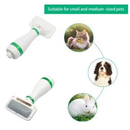 Pet cabelo secador 2 com escova Slicker, profissional Home Grooming, peludo de secagem, cão portátil ventilador, gato - Image 6