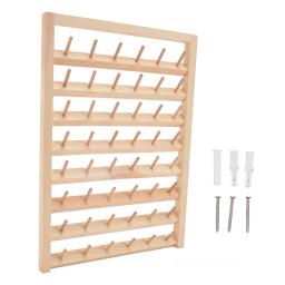 Organizador de rosca de parede para costura doméstica, 48 carretéis, carretel de bordado, suporte para rosca, DIY, eco friendly, suporte para costurar 48 carretéis - Image 1