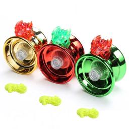 Magia YoYo Liga De Alumínio Profissional Menino Brinquedo Clássico Rolamento De Alta Velocidade Especial Prop Metal Girl Crianças Kid Yo-yo Presente Adulto - Image 2