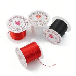 1/25 rolos de cabo elástico miçangas fio estiramento corda fibra artesanato linha para fazer jóias diy contas de semente pônei contas pulseiras - Image 6