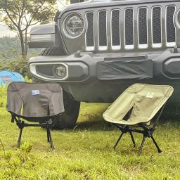 Crianças de pouco peso acampamento cadeira ultraleve portátil dobrável cadeira pequeno acampamento encosto cadeira fácil abrir & armazenamento - Image 5