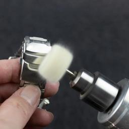 Sentiu polimento lustrando roda Set para ferramenta rotativa Dremel, lã pad, acessórios - Image 2