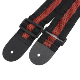 Alça de guitarra universal ajustável, cinto de ombro de nylon para baixo elétrico acústico, acessórios para instrumentos musicais - Image 6