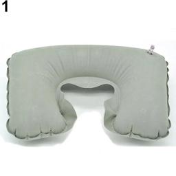 Flocado Almofada De Ar Inflável, Cabeça, Pescoço, Apoio Resto, U-Forma, Flight Pillow, Sono, Suprimentos de Viagem portáteis, 1 Pc - Image 3