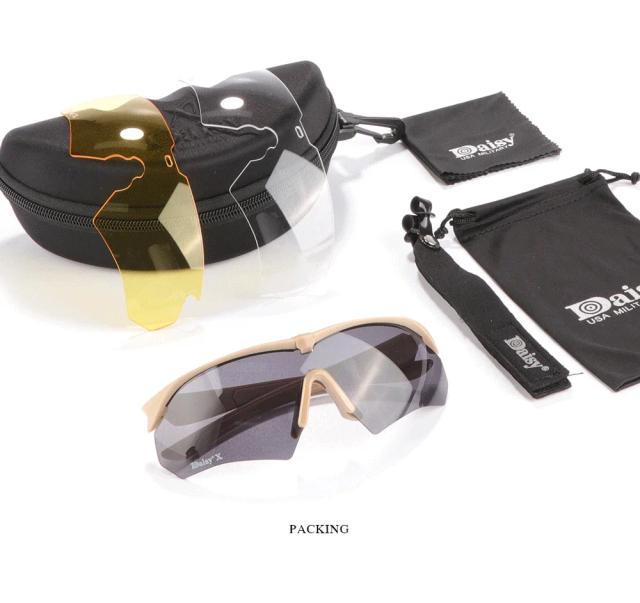Óculos de Segurança Táticos com Lentes Intercambiáveis para Outdoor, Proteção UV e Atividades como Caça, Airsoft e Caminhadas