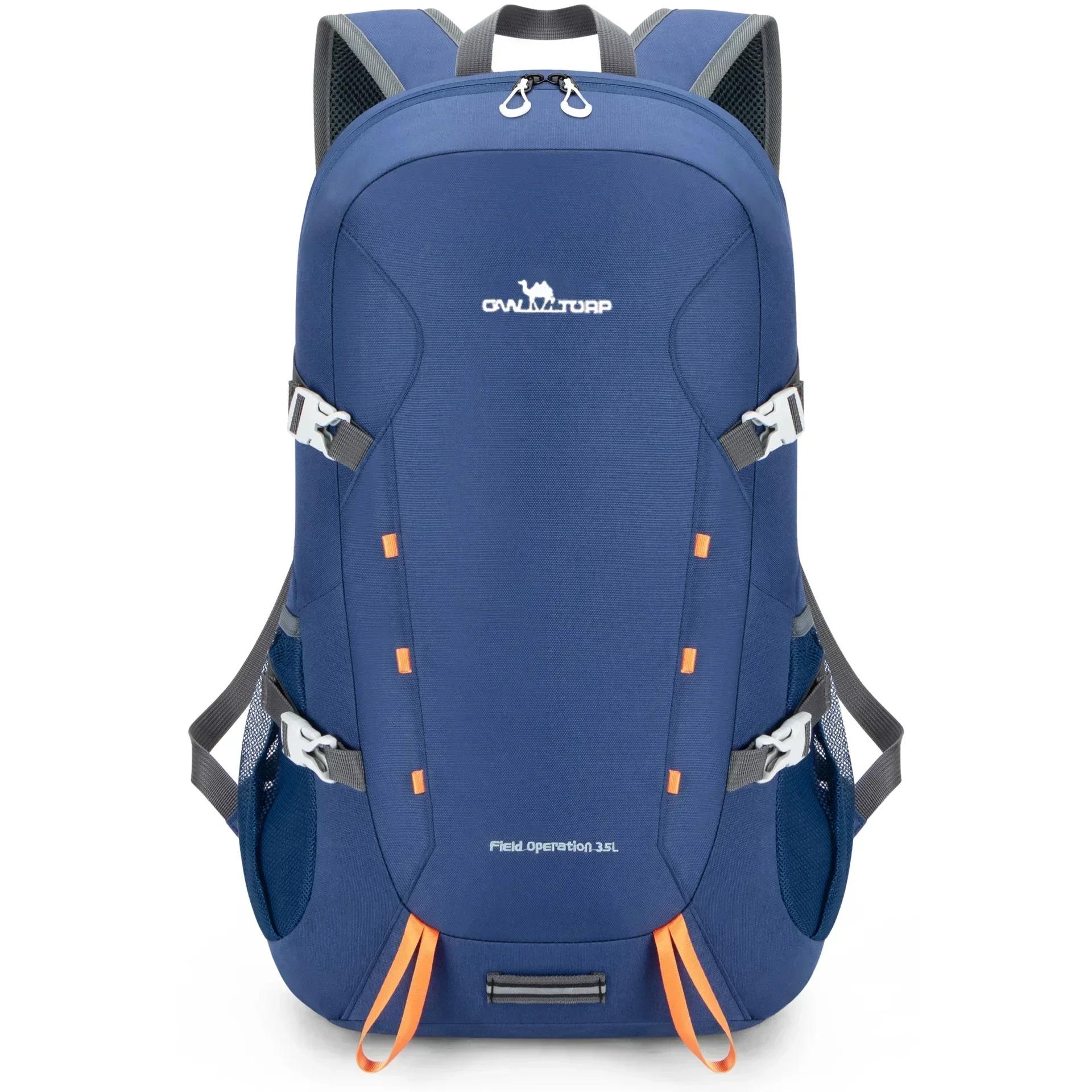 Bolsa de viagem multifuncional de grande capacidade para mulheres, à prova d'água, caminhadas ao ar livre, escalada, mochila esportiva, leve, dobrável - Image 1