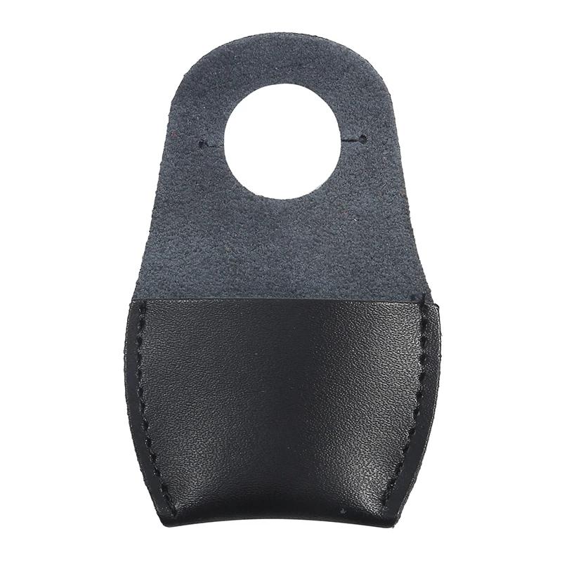 Ferramenta De Bordado De Mão De Couro Macio Artesanato, Feltragem De Agulha, Protetores De Dedos, Guardas, Índice De Polegar, Guarda De Proteção, 1Pc - Image 1