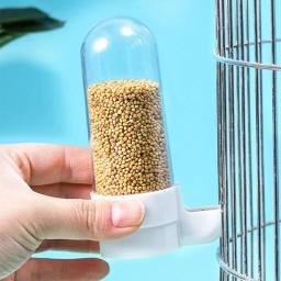Pendurado Alimentador Pet para Esquilo, Papagaio Dispenser De Água, Bird Food Box, Gaiola Acessórios, Aves Suprimentos - Image 4