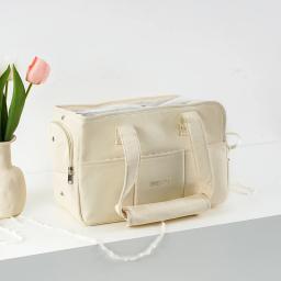Animais de estimação saem e embalam filhotes sacos portáteis de um ombro adequados para gatos e cães pequenos, para transportar ao ar livre do que o urso - Image 3