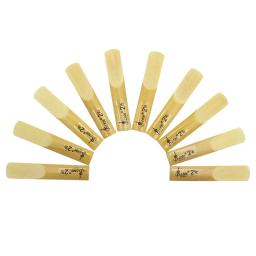 B-Flat Clarinete Reed Tubo Preto, Acessórios Para Instrumentos De Sopros, Bambu Força 2.5, Ferramentas De Música com Caixa, Alta Qualidade, 10 Pcs, Conjunto - Image 4