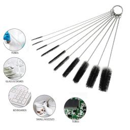 Escova De Limpeza De Aço Inoxidável, Secador De Ventilação Limpador, Tubo De Erva Daninha, Garrafa De Alimentação De Vidro, Suprimentos De Limpeza - Image 3