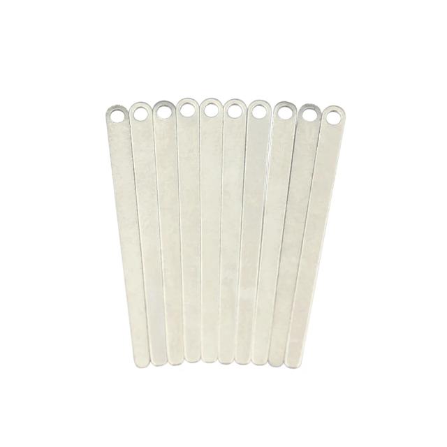 Reeds de Metal Inoxidável para Clarinete - 10 Peças em Preto para Manutenção e Reposição de Acessórios Woodwind