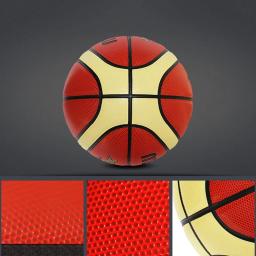 Bola de basquete de couro fundido PU para homens e mulheres, treinamento de partidas indoor e ao ar livre, tamanho oficial 7, 6, 5, XJ1000 - Image 3