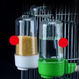 Tigelas alimentadoras automáticas à prova de derramamento, dispensador de água de grande capacidade, periquitos, acessórios para pássaros, 200ml - Image 1