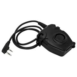 Fone de ouvido tático u94 ptt push to talk adaptador de fone de ouvido para kenwod/motorala 2 vias/motorol/icm/média/telefone - Image 6