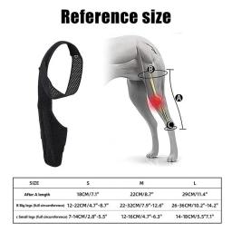 Dog Leg Brace Elbow Strap, ataduras no joelho, ataduras para cachorro, imobilizador articular, suporte de fixação de feridas, suprimentos médicos - Image 6