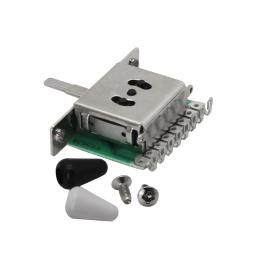 Flanor interruptor seletor de captador de guitarra, 10 peças, 5 vias, com pontas preto/branco, acessórios para guitarra - Image 3