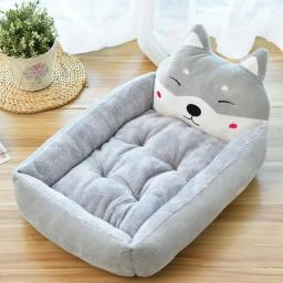 Quente cama para animais de estimação de pelúcia gato térmico dormir cama inverno pelúcia aquecimento camas de gatinho gato caverna para gatos gatinhos filhotes - Image 3
