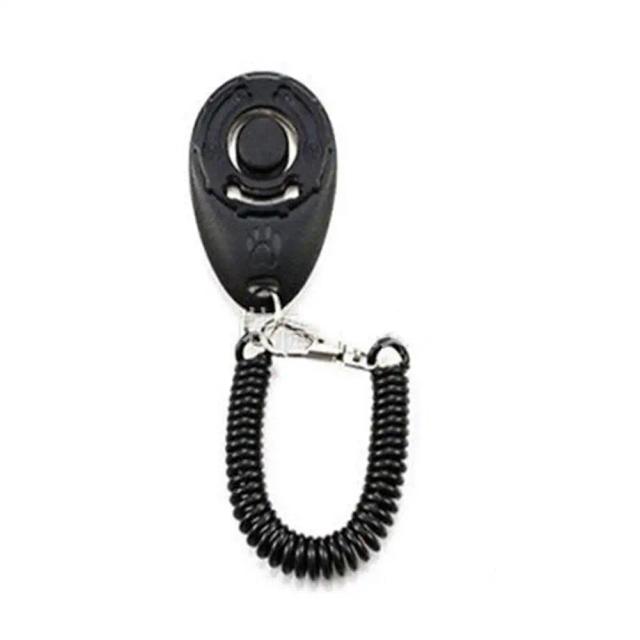 Clicker de Treinamento Leve com Pulseira: Acessórios Essenciais para Treinamento de Cães, Gatos, Filhotes, Pássaros e Cavalos