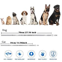 Anti-Mosquito Silicone Gato Colar, Flea e Tick Collar, Prevenção de Insetos, Resistente ao Desgaste, Pet Supplies, Teddy, 8 Meses Proteção - Image 4